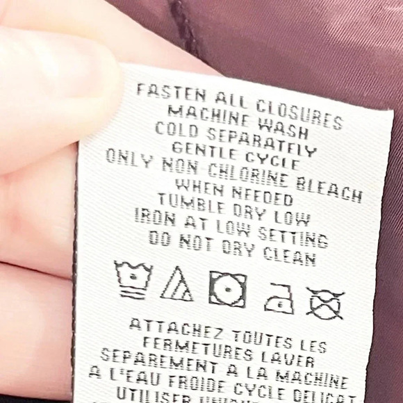 Steve Madden Merlot Long Puffer Coat Synthetic Removable Hood Women's XS NEW - Picture 13 of 13